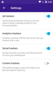 Keepsafe Browser android App screenshot 4